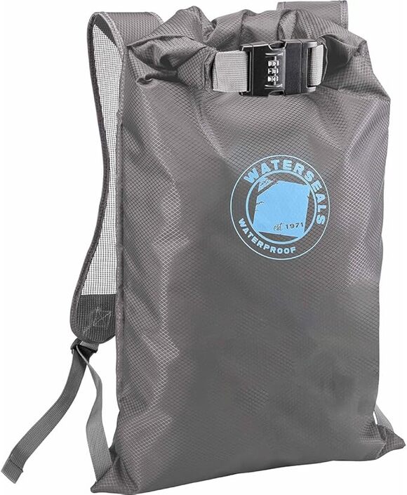 Lewis N. Clark Gray WaterSeals Waterproof Locking Outdoor Backpack BR26-14 main image 5